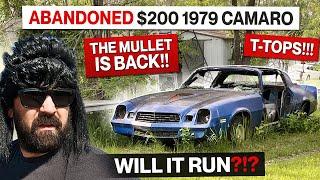 $200 1979 Camaro Z28 Will It Run?? Mullet Muscle Car Action