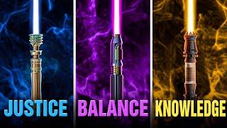EVERY SINGLE Lightsaber Color Meaning Explained