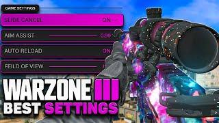 Warzone 3 BEST CONTROLLER Settings for PC & CONSOLE Warzone Best Settings