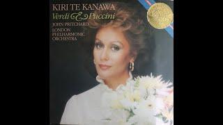 Kiri Te Kanawa - Verdi & Puccini 1983 Complete LP