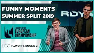 Funny Moments - LEC Playoffs Round 2 - Summer Split 2019