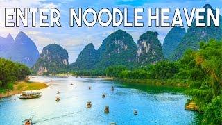 Chinese Street Food Tour in Guilin China  ENTER NOODLE HEAVEN