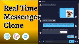 Build and Deploy Real Time Messenger Clone - Laravel React Tailwind.css