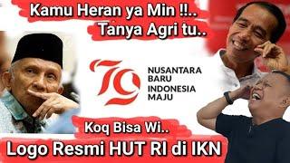 LOGO RESMI HUT RI KE 79 YANG AKAN DIPAKAI PADA SAAT UPACARA KENEGARAAN DI IKN