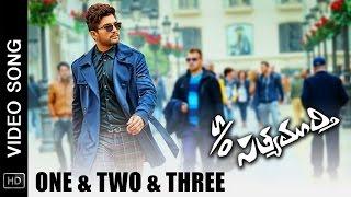 SO Satyamurthy Movie Video Songs  One & Two & Three Full Song  Allu Arjun Samantha Nithya Menen