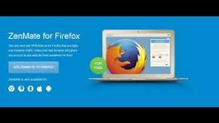 How to Add Zenmate Extension On Firefox