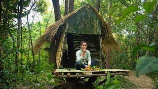 Girl Built a Little House Off Grid Girl Solo Survival Off Grid