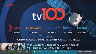 tv100 - Frekans Bilgileri Jeneriği2020 - Full HD