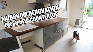 Mudroom Renovation Part 15 - Counter Productive