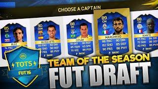 FIFA 16 - WORLD RECORD 11 TEAM OF THE SEASONS IN 1 DRAFT  #TOTS