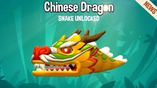 Snake Rivals - NEW SNAKE UNLOCKED Chinese Dragon 