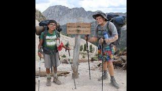 Donald and Gabe Backpacking in Idahos Sawtooth Wilderness