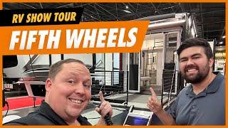 Touring 5th Wheels at Tampa RV Summer Show