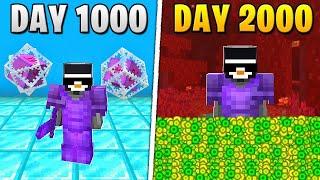 I Survived 2000 Days in HARDCORE Minecraft FULL MOVIE