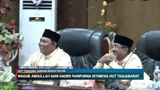 HUT TANJUNG JABUNG BARAT KE-59  WAGUB ABDULLAH SANI HADIRI PARIPURNA ISTIMEWA HUT TANJABARAT