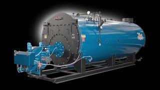 Fire tube Boiler System  Fire tube Boiler working animation video  Fire tube Boiler  principle