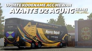 MEWAH UPDATE KODENAME ACC AVANTE D2 FINAL & LIVERY - BUSSID V3.7.1 TERBARU