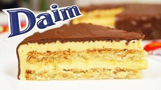 Шведский миндальный торт Daim. Торт из Икеа  Almondy Daim Cake