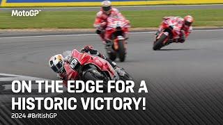 The tense MotoGP™ Last Lap   2024 #BritishGP