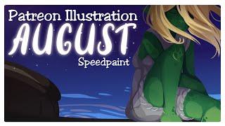 Patron Voted Speedpaint August 2019