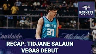 Tidjane Salaun & Brandon Miller observations in their 2024 Charlotte Hornets Summer League debuts