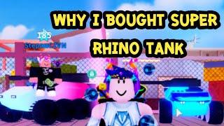 mad city hero111  Why i bought super Rhino Tank  roblox gameplay