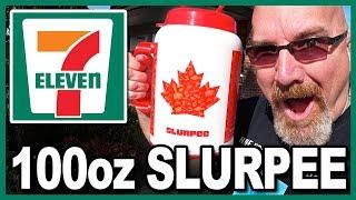 100oz SLURPEE CHALLENGE with PEPSI FIRE - 7-Eleven