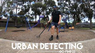 Urban metal detecting with the Go Find 22