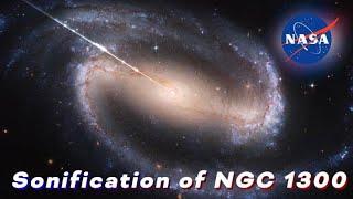 Sonification of NGC 1300