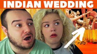 This Traditional Indian Wedding Is Insanely Beautiful  AMERICAN COUPLE REACTION