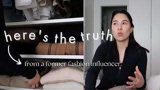 the LIES youre being sold about personal style wardrobe declutter + chat with me