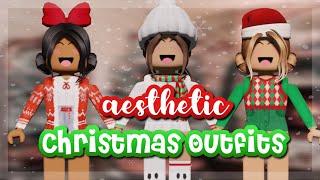aesthetic roblox Christmas outfit codes for bloxburg and rhs #2 *with links*  roblox 