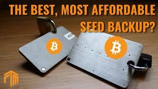 The Most Affordable Safest & BEST Bitcoin Wallet Backup? We Compare Two Of The Top Steel Backups