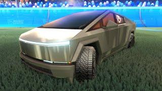 NEW TESLA CYBERTRUCK IN ROCKET LEAGUE