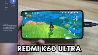 Redmi K60 Ultra  Genshin Impact Gaming FPS Test