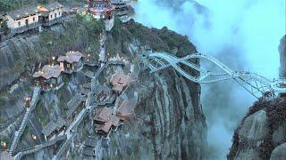 Amazing cliff landscapes in China  Amazing natural landscapes  The power of nature