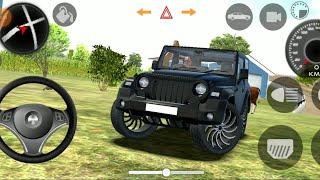 Mahindra Thar Wala  Modified Mahindra Black Thar  Indian Car Simulator 3D  Android Gameplay 