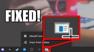 how to fix blank icons on taskbar windows 10