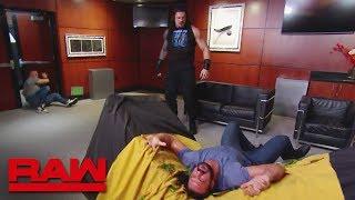 Roman Reigns storms into Shane McMahon’s VIP room Raw June 17 2019