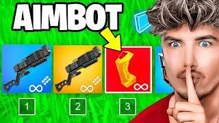 Die *AIMBOT HACKER* LASER CHALLENGE in Fortnite... Mit Fallout Waffe