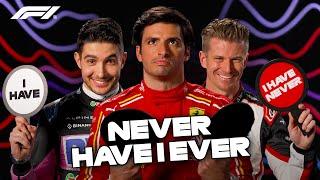 Never Have I Ever With Our F1 Drivers  Episode 1