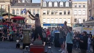 Edinburgh Fringe Festival Street Performers 2024