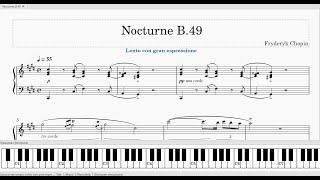 Chopin Lento con gran espressione Nocturne No. 20 B.49 Strings sound