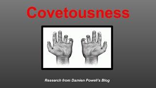 Covetousness