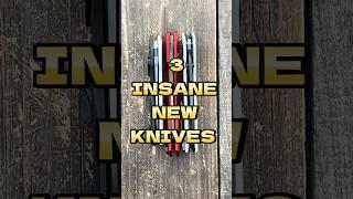 3 New Insanely Awesome Knives #edc #youtubeshorts #shorts #knife