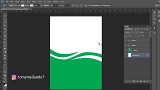 Cara Membuat Garis Lengkung Dengan Photoshop Bagian ke 2