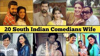 20 South Indian Comedians Wife 2022  Beautiful Wives of South Comedians - Brahmanandam Ali