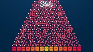 I dropped 1000 balls on Stake plinko... this is what happened