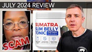 Sumatra Slim Belly Tonic Review and Oprah Deepfake Scam Ad Weird Blue Tonic