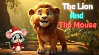 The Lion and Mouse Kids Story   Kids Learning Videos  Learn English with Stories